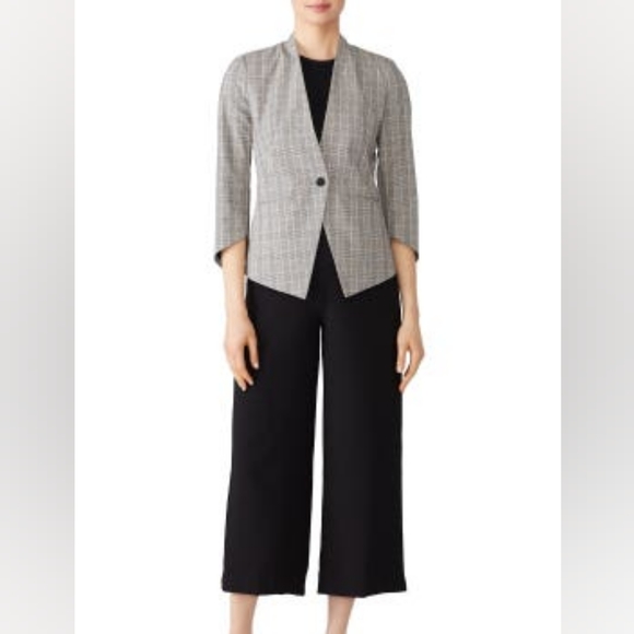 Slate and Willow Grey Plaid Jacket W 2 - Picture 2 of 4